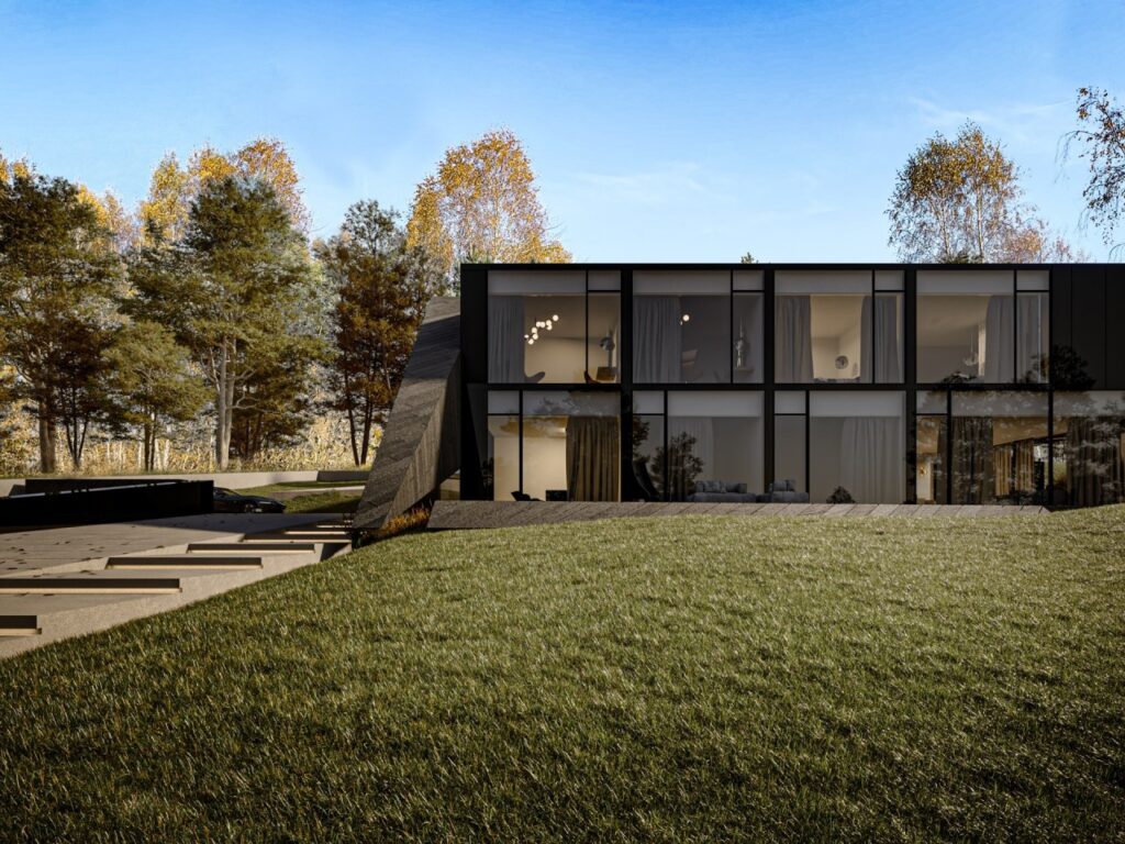 RE-NOTTURNO-HOUSE-projekt-REFORM-Architekt-3-1024x768 Synergia z naturą. Dom na wzgórzu projektu REFORM Architekt