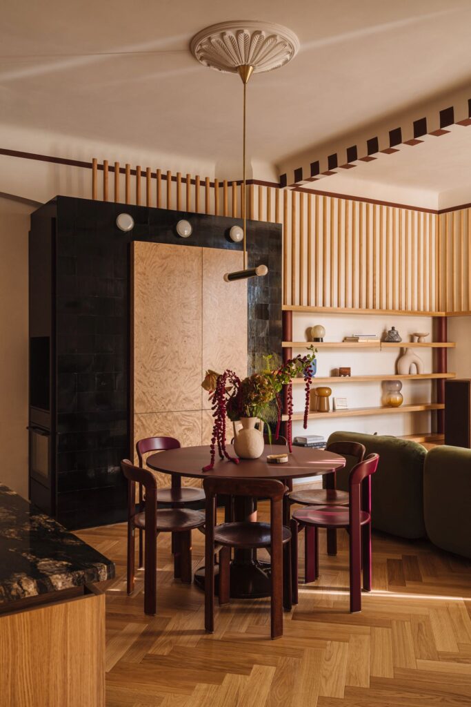 DSC08964-683x1024 Faktury, które budują emocje. Mokotowska kamienica w wersji high craft